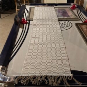 Elegant Cream Table Runner